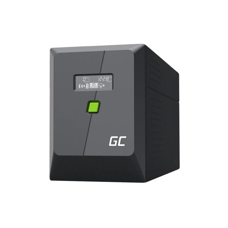 Sistema de alimentación ininterrumpida (ups) green cell line-interactive de 1,5 kva y 900 w, 4 tomas de ca