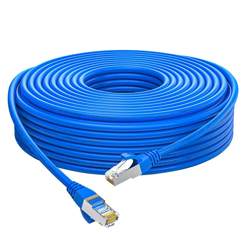 Cable de red ethernet cat6 rj45 de 20 m para lan de internet