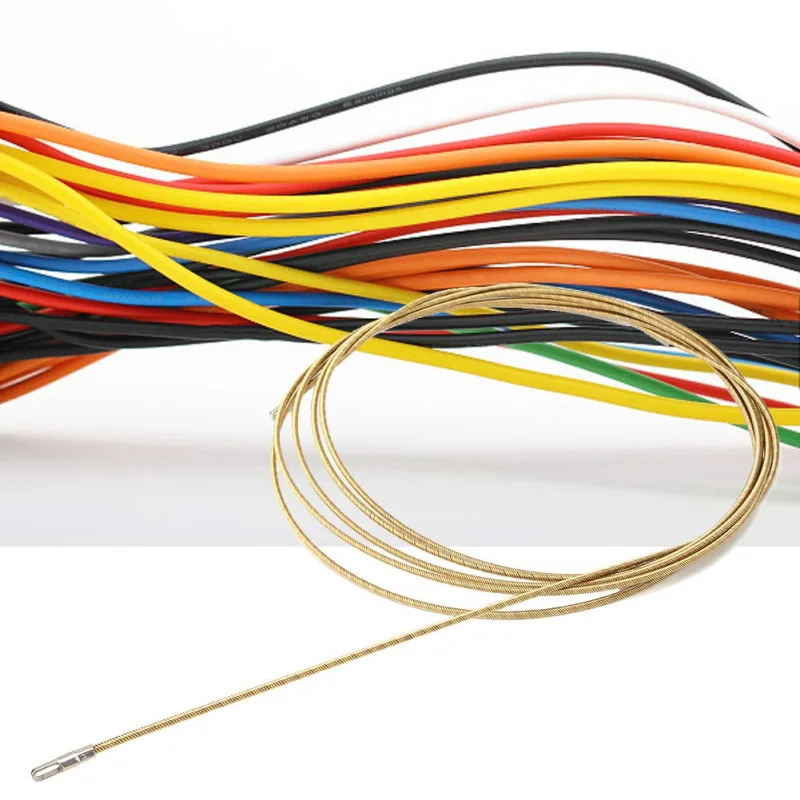 Enhebrador de cables eléctricos dispositivo de enhebrado de electricista herramienta para tirar de cables (20 m)