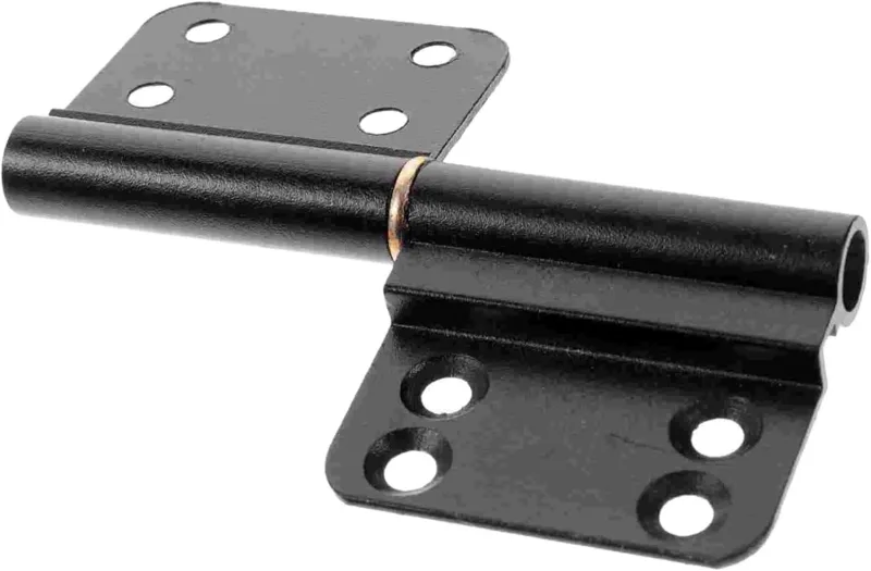 4 piezas robusta aleación de aluminio negro cuarto de baño bisagra de la puerta bisagra de la puerta de aleación de aluminio negro