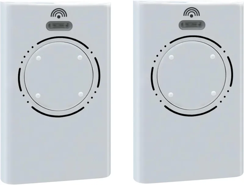 2 x mando a distancia xt4 868 slh 787010 4 canales blanco puertas de garaje motorización portal garantía de 3 años