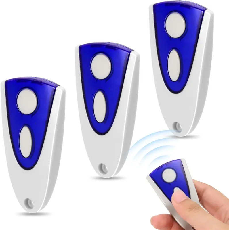 Lote de mandos a distancia para puertas de garaje compatibles con novotron mhz mando para puerta de garaje canales
