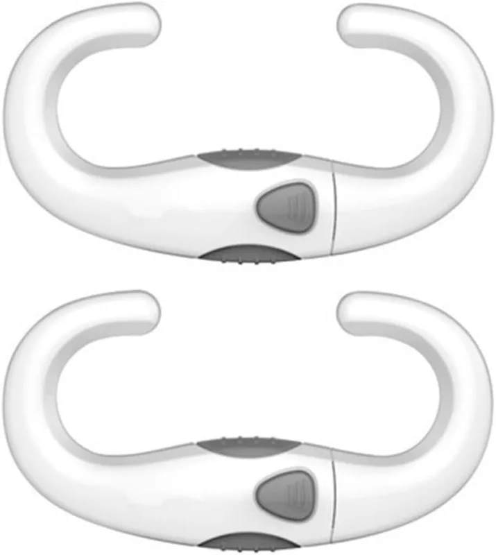 Cerraduras para armario de bebé, a prueba de niños, de abs, color blanco.