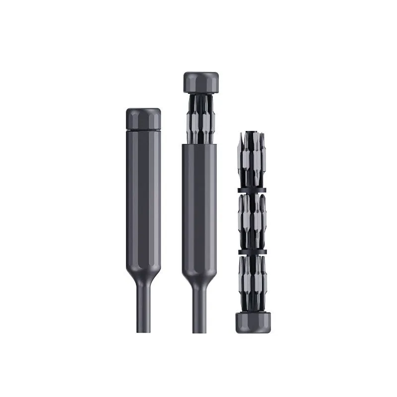 Juego de herramientas de reparación manual, mini juego de herramientas de destornillador de precisión, puntas dobles 39 en 1 (carcasa de aluminio)