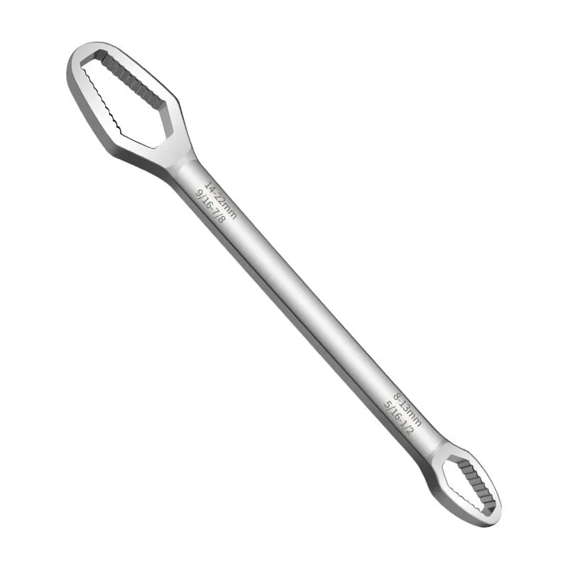 Llave de baño para fregadero multifuncional, herramientas de instalación de fontanería, reparación y desmontaje de fregadero de válvula de ángulo