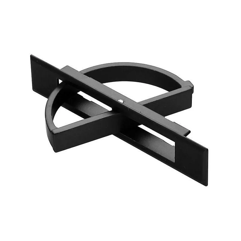 Tirador empotrado tatami (negro), práctico, oculto, aleación de zinc, pomo empotrado en el suelo