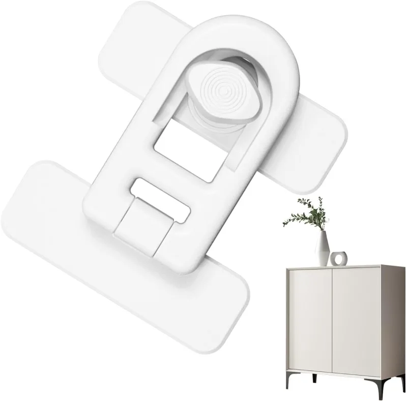 Cerradura del refrigerador pestillo de la puerta del refrigerador bloqueo de seguridad para niños bloqueo del horno