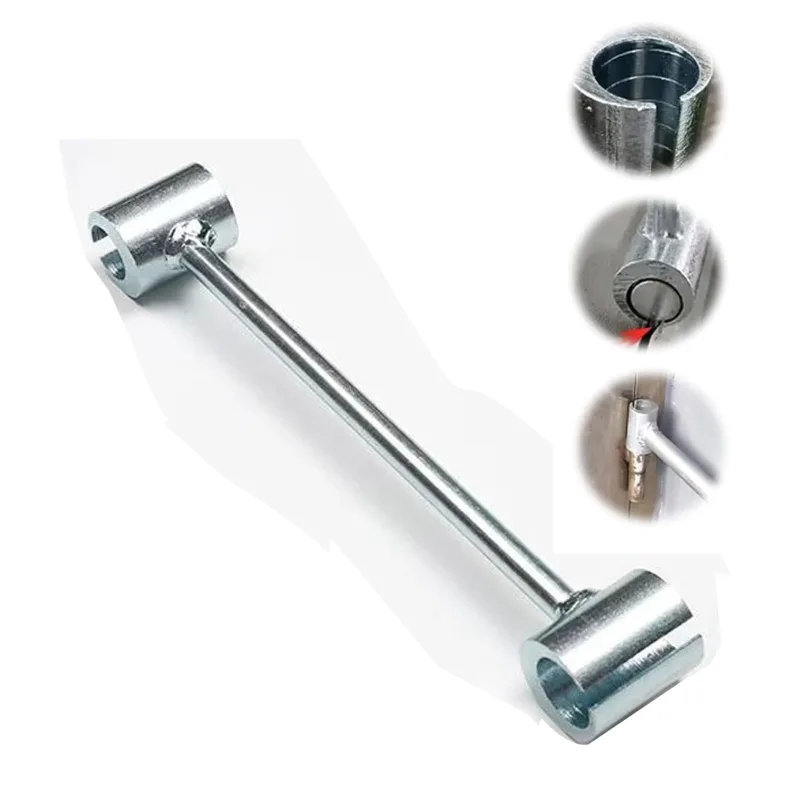 Herramienta de ajuste de bisagra de puerta, llave de separación de bisagra ajustable, herramienta de reparación de bisagra de puerta (8-19mm), 1 ud.