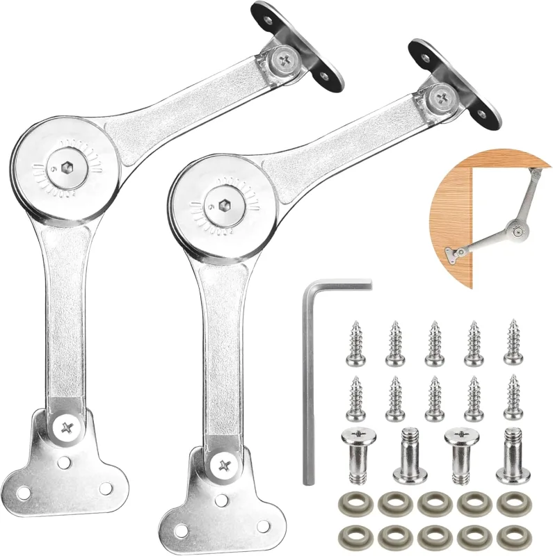 Bisagra de soporte de armario de piezas bisagra de elevación bisagra de soporte de tapa bisagra de armario elevación de puerta de mueble bisagra