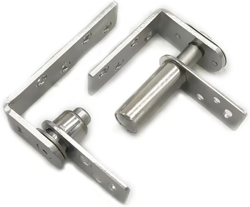 Juego de bisagras para puertas, bisagras para puertas de cafetería, bisagras para puertas batientes dobles con retorno automático, herrajes para pue