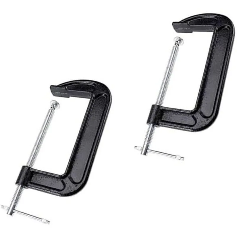 Lote de abrazaderas robustas en g con una apertura de mandíbula de cm para el trabajo de la madera la soldadura y la reparación de automóviles