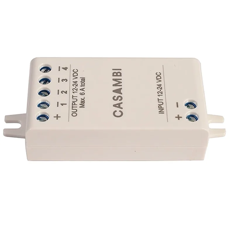 Low-voltage bt dimmer (cv, dc) - casambi bt dimmer cbu-pwm4 (cv, 12-24v, 6a dc)