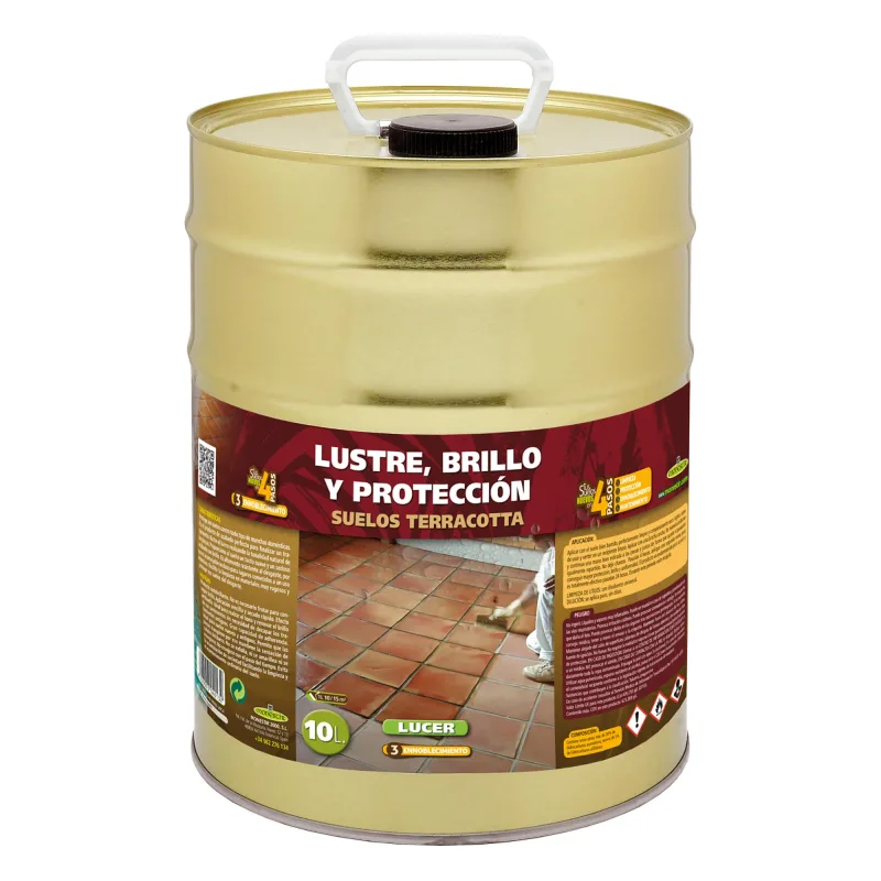 Lucer ennoblecimiento brillo terracota interior monestir 10l