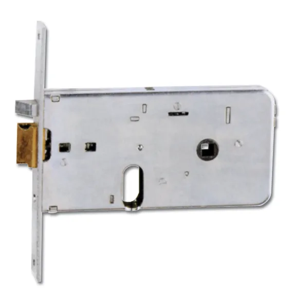 Cerradura metalica de embutir electrica 551 iseo bq zinc f.mm 16 f.oval scr h.mm 76 e.mm 70