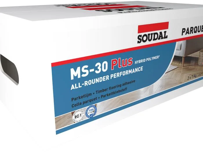 Ms-30plus - adhesivo polimérico para suelos de madera ec 1 plus - soudal - 14 kg