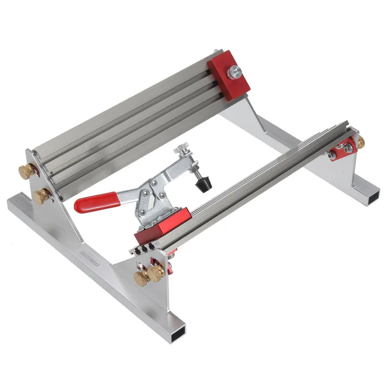 Abrazadera estriada para cajón localizador de cajones de aleación de aluminio, abrazadera estriada ajustable de 1/2 - 16