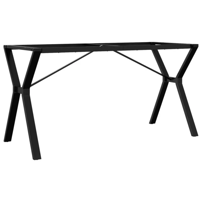 Patas de mesa comedor estructura y hierro fundido 140x60x73 cm cfw25044