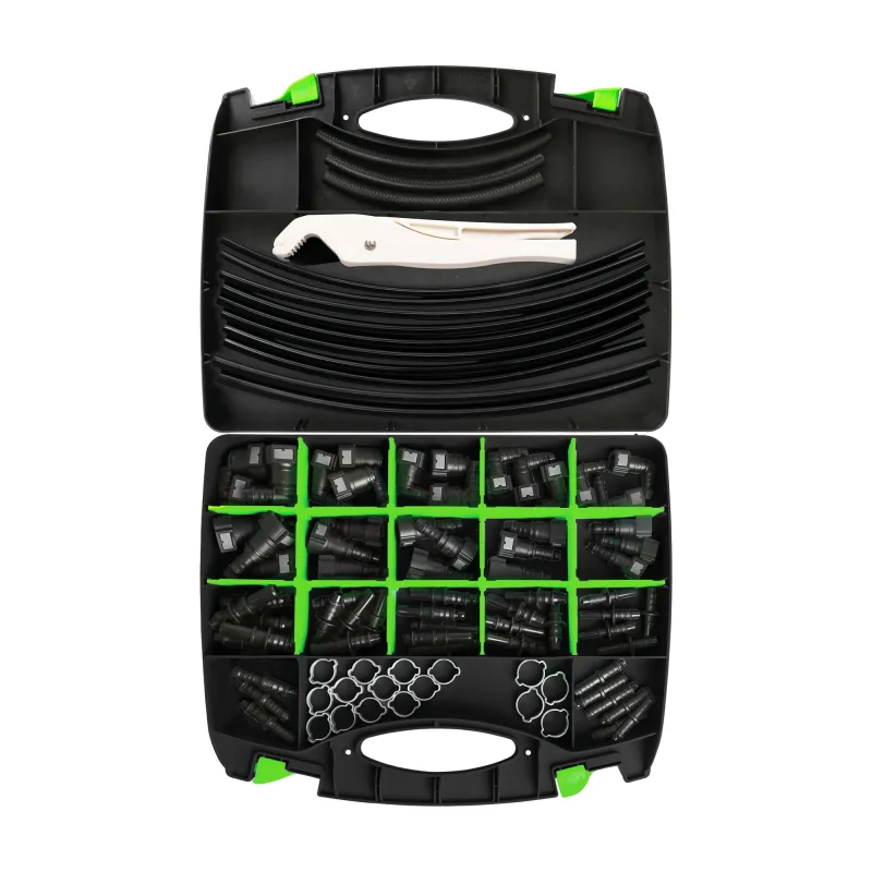Jbm estuche de conectores y tubos para combustible 95 pcs