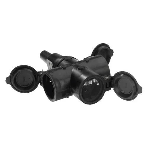 Bachmann - conexión a la red - fuente de alimentación (r) 16 a - negro (913.170)