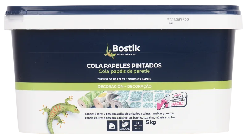 Cola para papel pintado rosa 5 kg