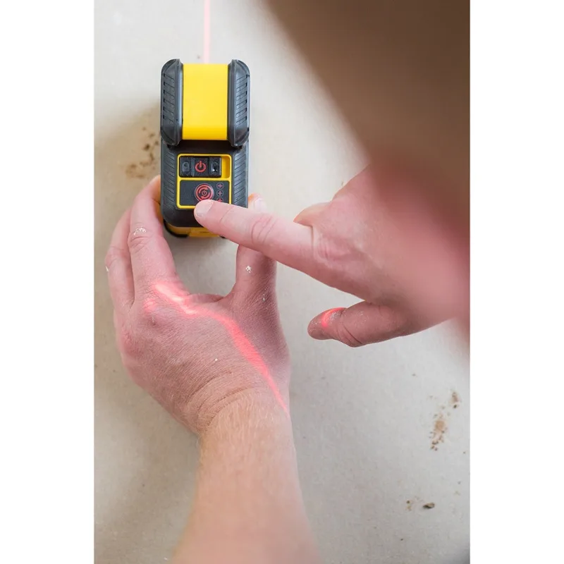 Kit de nivel láser de 360° + trípode - stanley - stht77640-1 - pilas - rojo