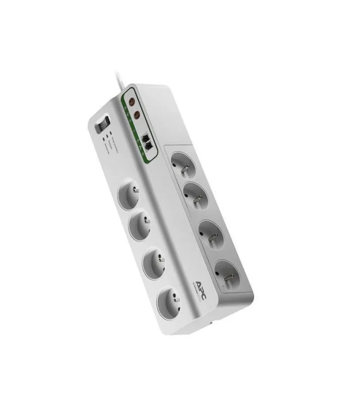 Apc pmf83vt-fr 8presa(e) ac 230v 3m bianco protezione da sovraccarico