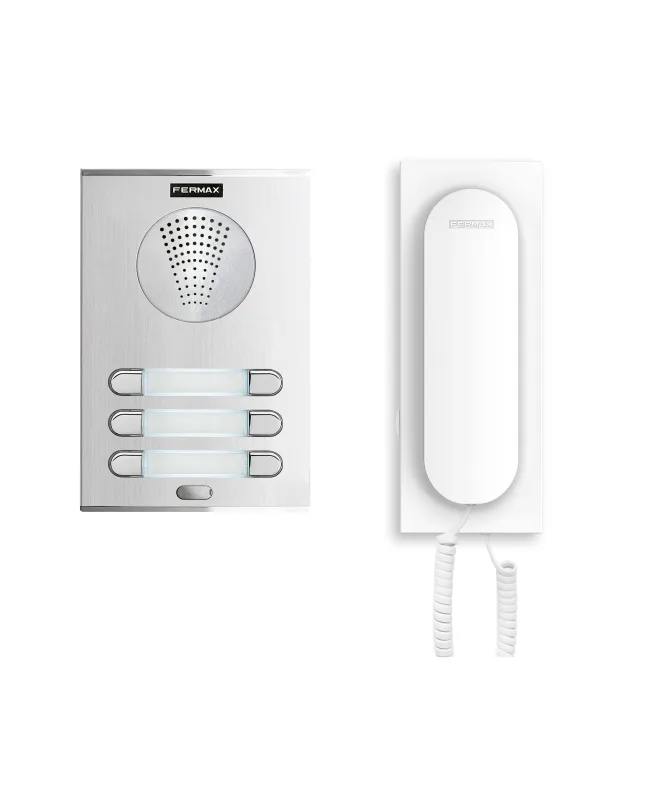 Portero 6 viviendas fermax cityline