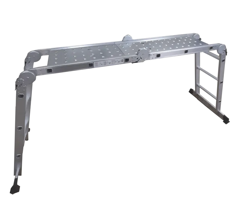 Escalera multiposición aluminio 12 peldaños codiven altura máxima de trabajo 4,45 m