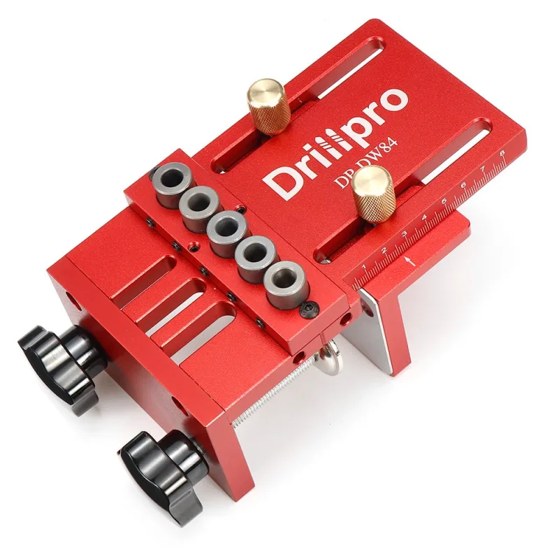 Plantilla de taladro de 6/8/10 mm, kit de guía de taladro de localizador de espiga 3 en 1