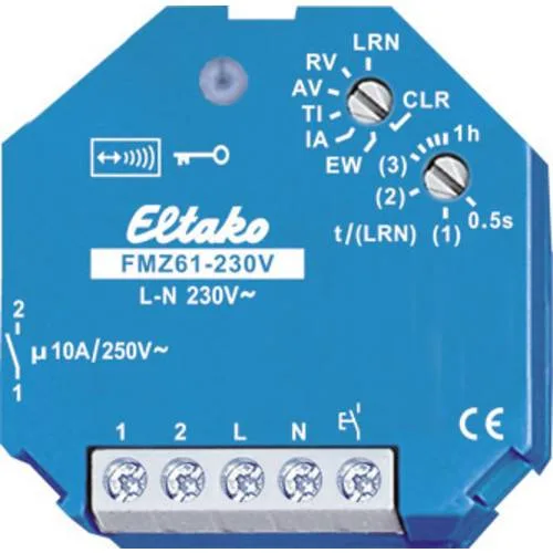 Relé de potencia eltako fmz61-230v azul-blanco 1 (30100230)