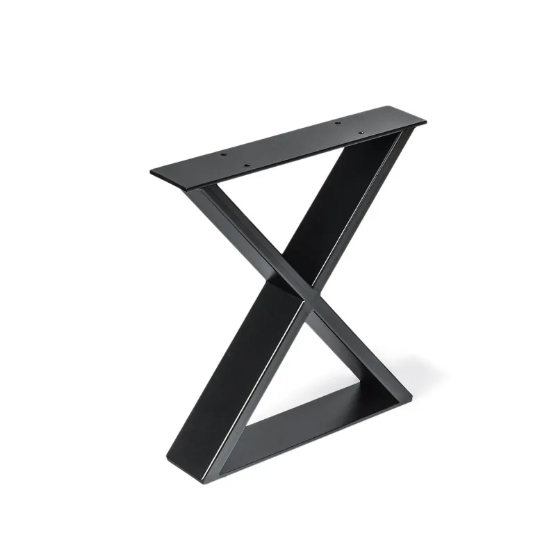 Pata decorativa para muebles - estilo industrial -- instalación por atornillado - medidas 380x80x382 mm - 1 unidad - 38,2 cm de altura - color negro