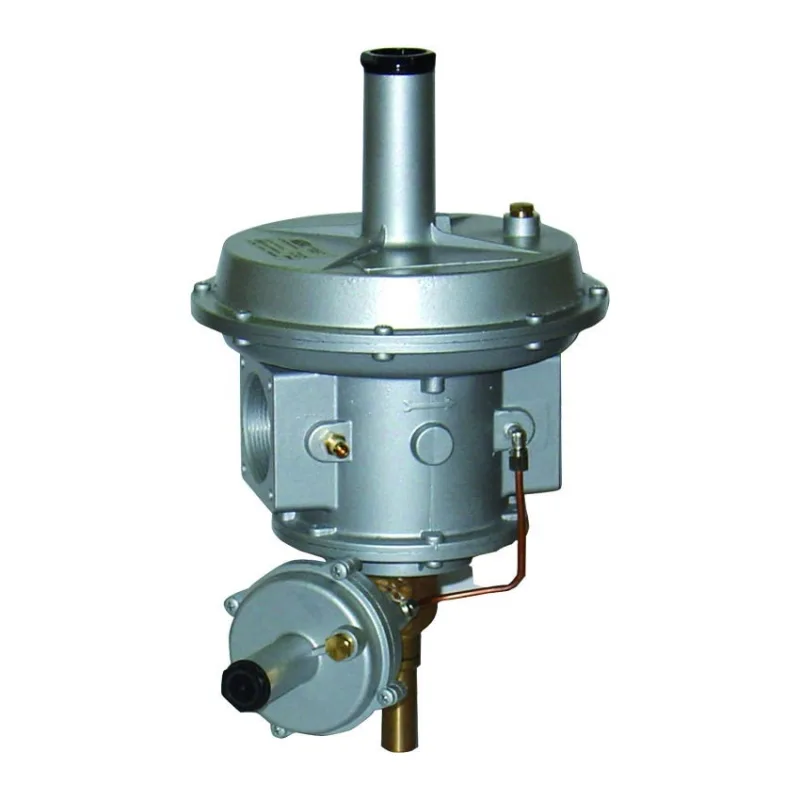 Regulador de presión para glp y gnc con filtro y válvula de cierre f