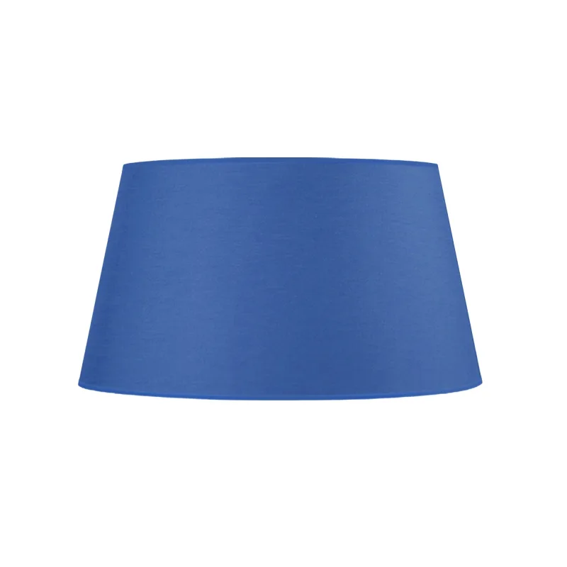 Pantalla de lámpara tosel tambour 35 tela tambor azul d35 x h20 cm