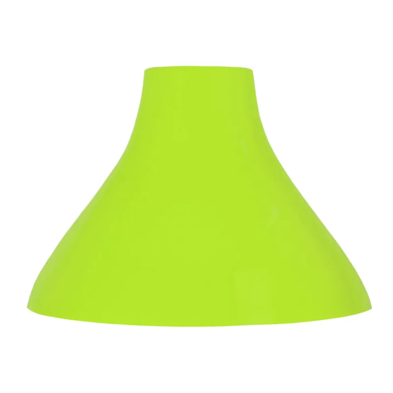 Pantalla tosel ,metal,verde,a19,5xd28xp28cm