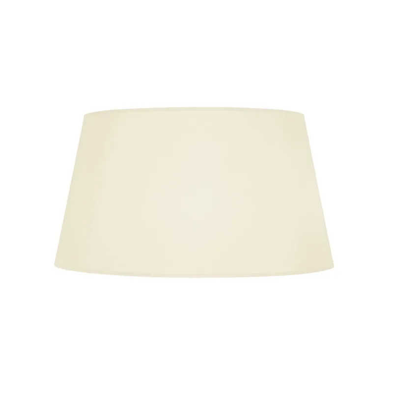 Pantalla de lámpara tosel tambour 35 tela tambor beige d35 x h20 cm