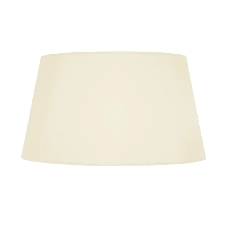 Pantalla de lámpara tosel tambour 45 tela tambor beige d45 x h30 cm