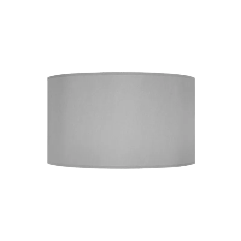 Pantalla de lámpara tosel cylindrique 30 tela cilindro gris d30 x h19 cm