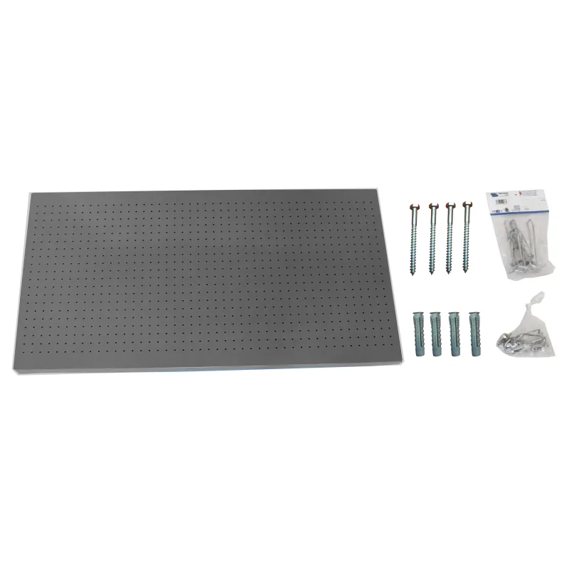 Panel perforado para herramientas simonwork (60x120x3,5cm) gris