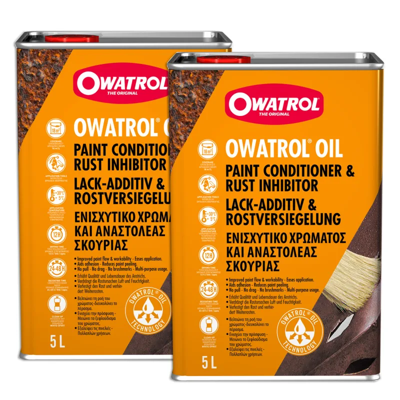 Pack 2 uds. owatrol oil inhibidor de oxido 5 lt