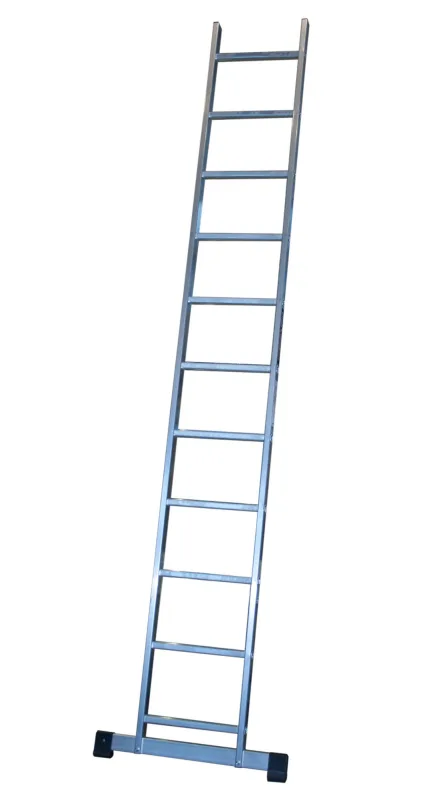 Escalera de apoyo con base simple 11 peldaños