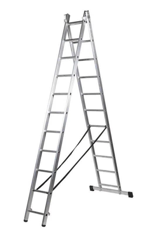 Escalera transformable 2x11 peldaños