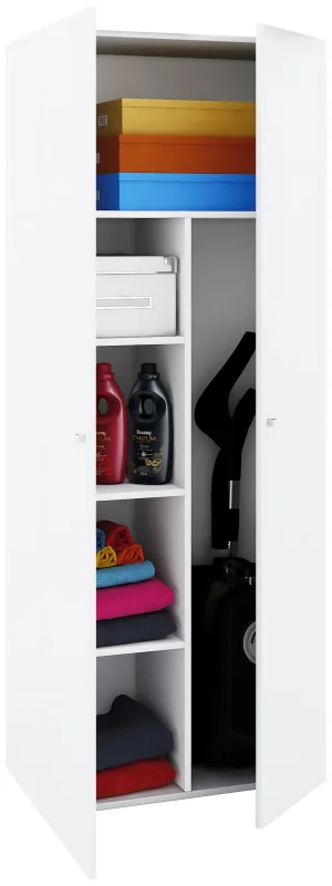 Vcm armarios polivalentes vandol blanco b. 70 x h. 178 x t. 40 cm