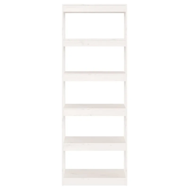 Estantería/divisor de espacios madera pino blanco 60x30x167,5cm – comfortxl