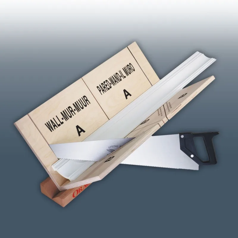 Conjunto accesorios orac decor fb300 caja de ingletes y sierra