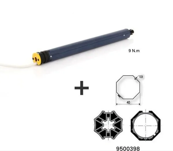 Kit de sustitución de motor para persiana con cable somfy ls40 - diám. 40 mm - 9 n·m - ref. 1023336 9/16