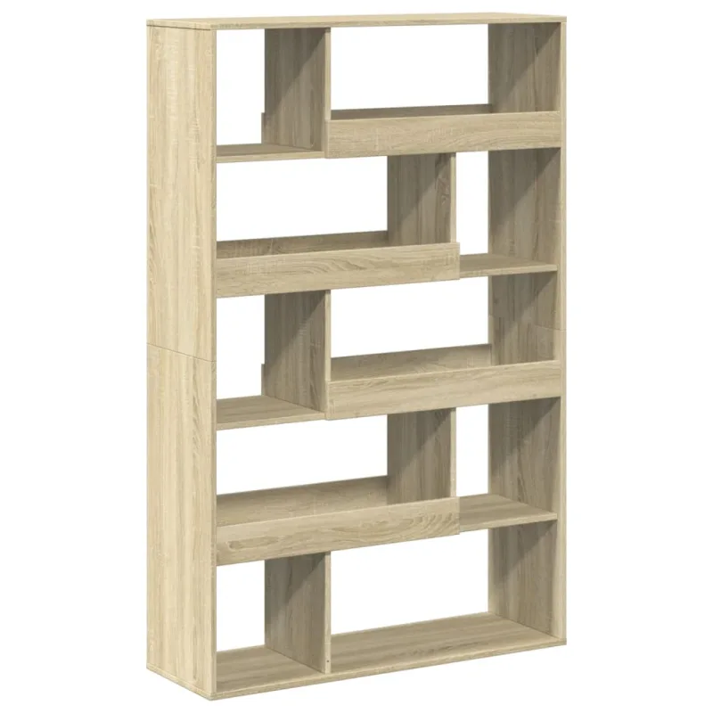 Estantería madera de ingeniería roble sonoma 100x33x156,5 cm – comfortxl