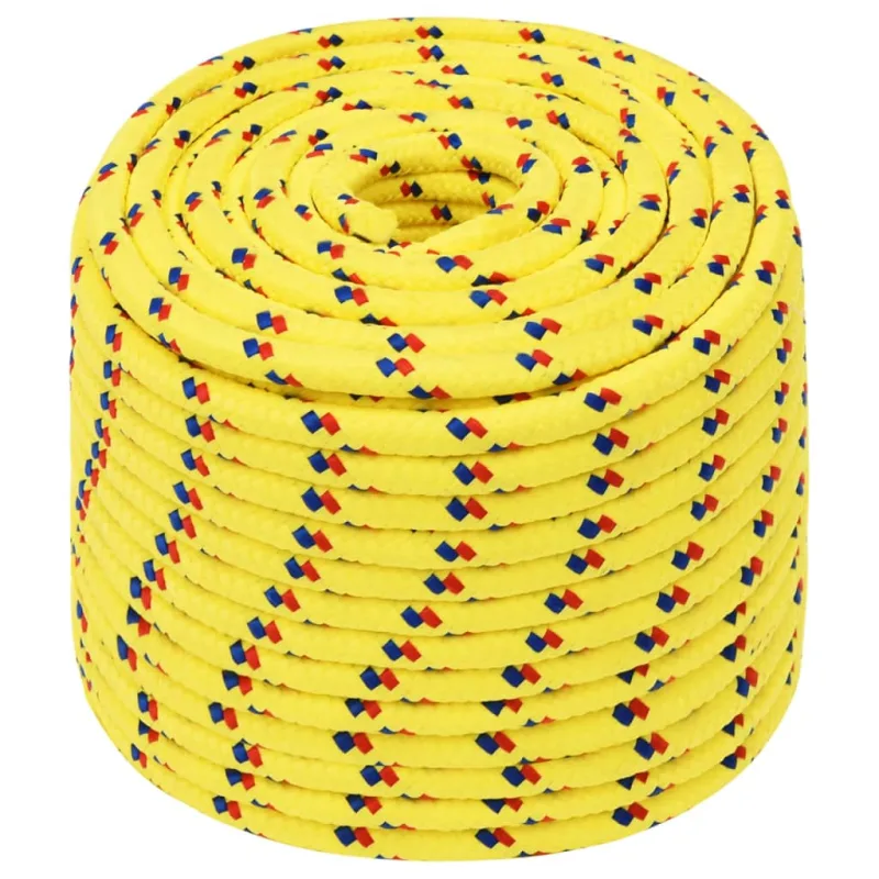 Cuerda de polipropileno amarillo 12 mm 250 m
