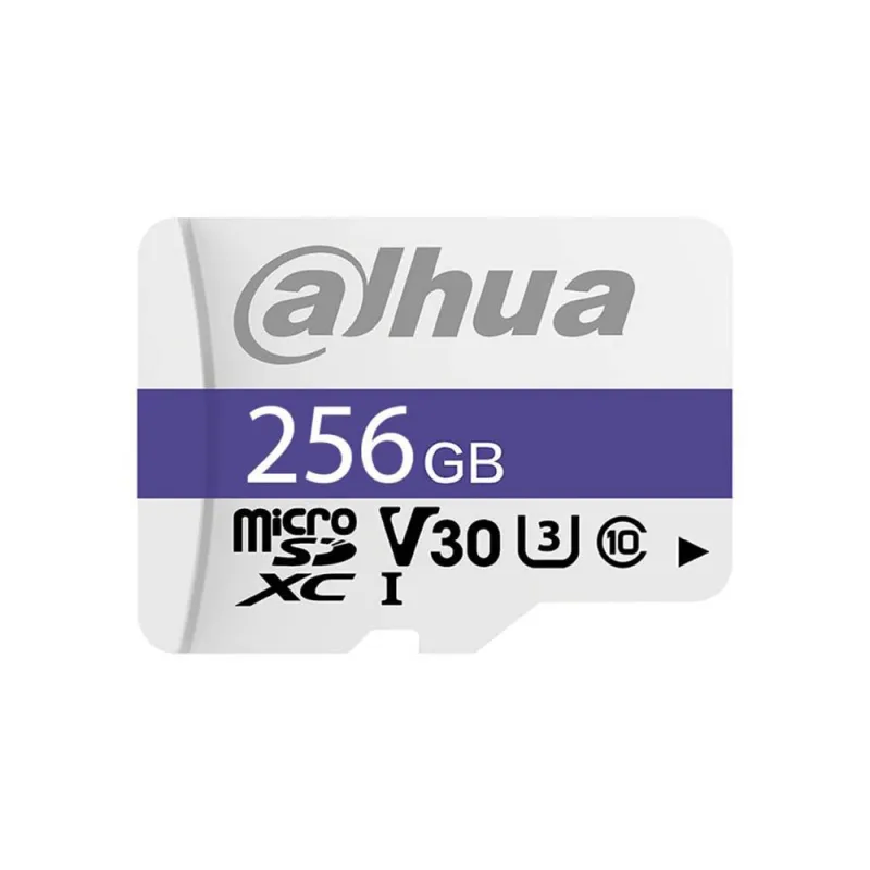Tarjeta memoria micro sd dahua p100 256gb surveillance - clase 10 - uhs - i - u3