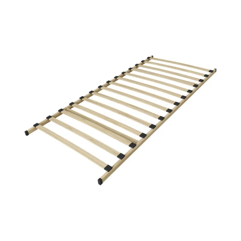 Sommier a colocar pha 90x190 – 14 láminas – estructura de madera – sommier compacto en kit
