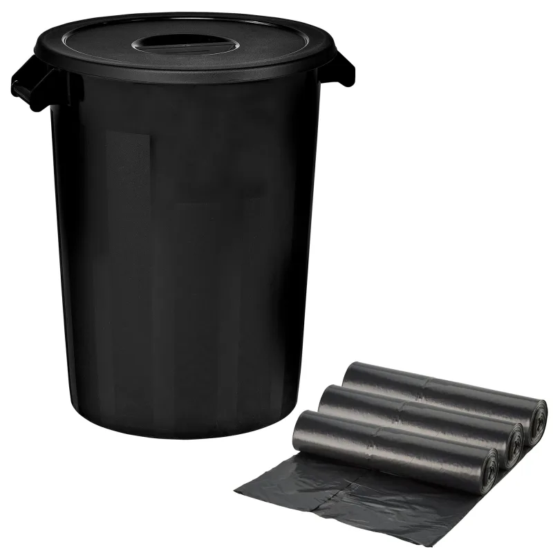Wellhome reciclo cubo de basura 100l con 30 bolsas de basura